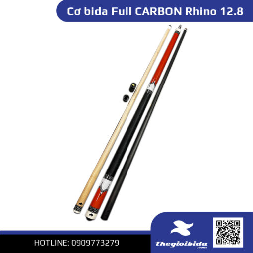 Cơ Bida Full Carbon Rhino 12 (2)