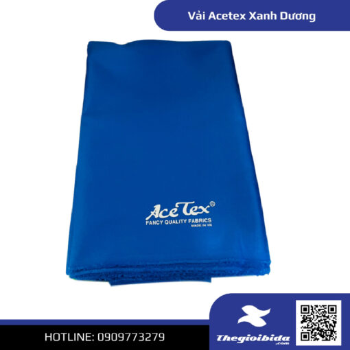 Vải Lỗ Acetex Xanh Dương (3)