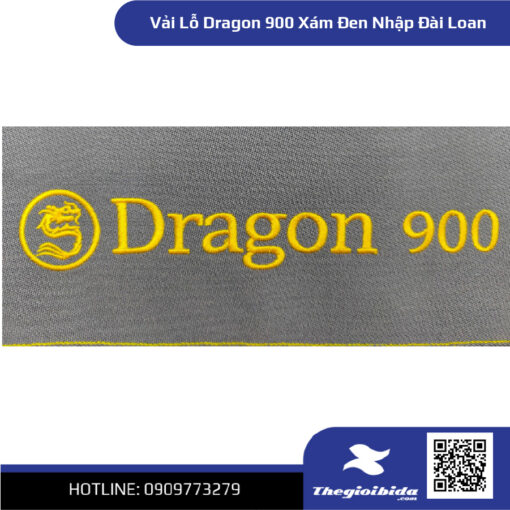 Vải Lỗ Dragon 900 Xám Đen Nhập Đài Loan (2)