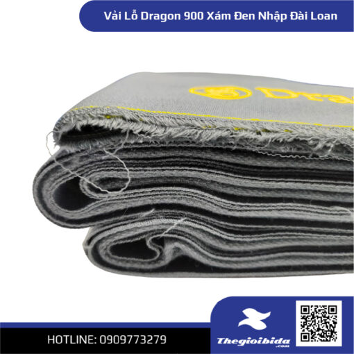 Vải Lỗ Dragon 900 Xám Đen Nhập Đài Loan (3)