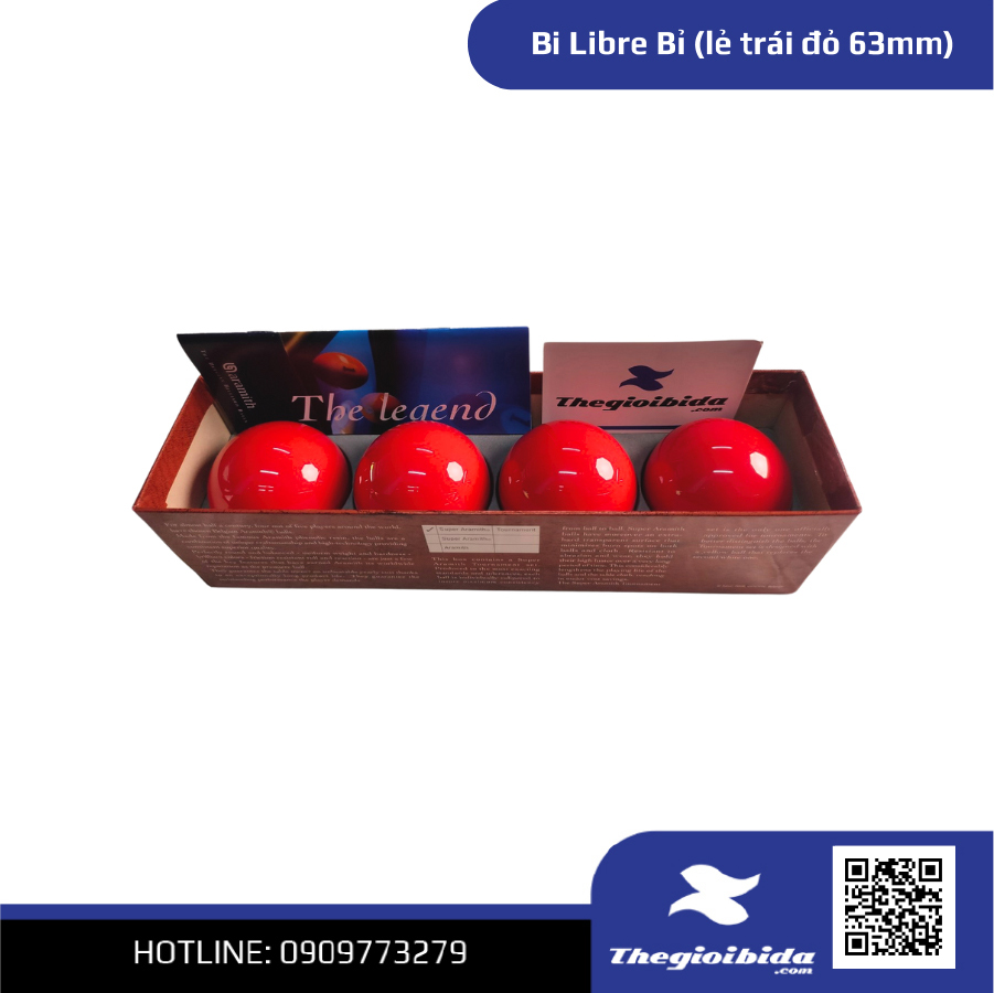 Bi Bida Libre Bỉ (lẻ Trái đỏ 63mm) (2)