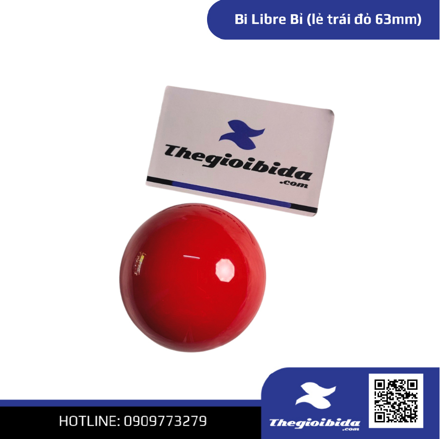 Bi Bida Libre Bỉ (lẻ Trái đỏ 63mm) ảnh mô tả 2