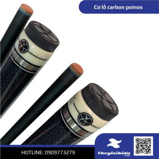 Cơ Bida Lỗ Carbon Poinos (2)