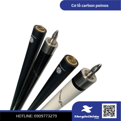 Cơ Bida Lỗ Carbon Poinos (4)