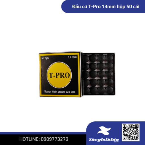 Đầu Cơ Bida T Pro 13mm Hộp 50 Cái (2)