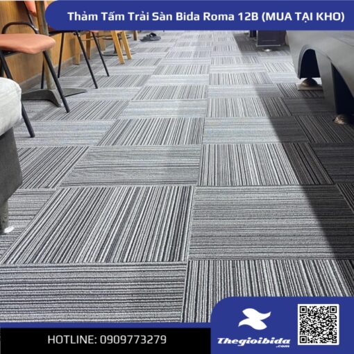 12 Thảm Tấm Trải Sàn Bida Roma 12b (mua TẠi Kho)