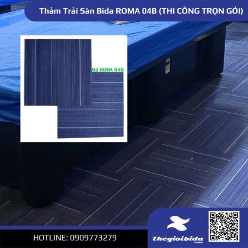 4 Thảm Trải Sàn Bida Roma 04b (thi CÔng TrỌn GÓi)