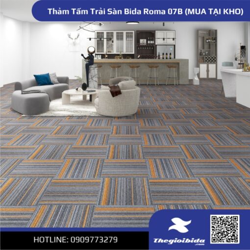 7 Thảm Tấm Trải Sàn Bida Roma 07b (mua TẠi Kho) (2)