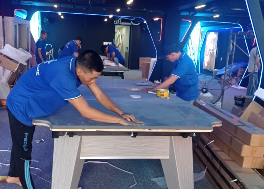 7 Mẹo Cần Biết Khi Sửa chữa Bàn Bida 2 Mat da ban bida lo