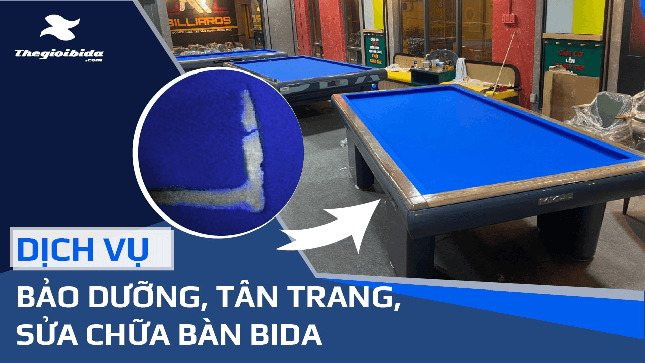 Hướng Dẫn Bảo Trì Bàn Bida Đúng Cách Để Kéo Dài Tuổi Thọ 2 Dịch Vụ Bảo Trì Bàn Bida Tại Thế Giới Bida